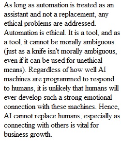 Ethical Dimensions of Automation